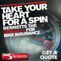 Get a quote with Bennetts - the UK's No.1 for Bike Insurance